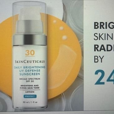 COMING SOON! Brightening sunscreen by @skinceuticals! BRIGHTENS. HYDRATES. PROTECTS. CORRECTS.