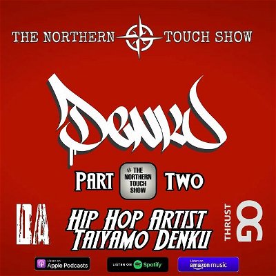 In part 2 of this episode we sit down with hip hop artist Taiyamo Denku.  We talk about his career, some of the projects he is currently working on and a little bit of MMA.  We discuss his collaborations with Busta Rhymes, Lil Kim, Rah Digga, Snoop Dogg and others. @thrustmuzik @taiyamodenku

https://podcasts.apple.com/us/podcast/taiyamo-denku-part-2/id1564877642?i=1000548605815

https://open.spotify.com/episode/5q4UEXnSqSTcM6h77r3pBW?si=FDWPth2uRkWNkCLPSEtHyQ&utm_source=copy-link

#podcasts #podcast #podcasting #podcastlife #podcastersofinstagram #podcaster #podcasters #podcastshow #spotify #applepodcasts #youtube #itunes #music #basketball #podcastaddict #applepodcast #sports #podcastsofinstagram #podcastmovement  #podcastnetwork  #podernfamily #motivation #newepisodealert #nblc #varietypodcast #podcastrecommendation #NBA #podcastcommunity #podcastseries #podcastsuggestions