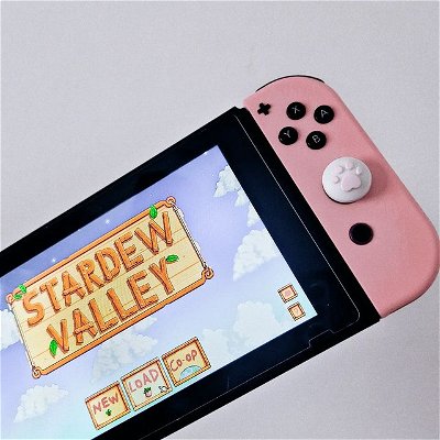 I'm back after being away for a few days and while I was away, I got readdicted to Stardew Valley 🤭 

I swear I must have made about 20 different farms at this point!

I hope you have a lovely day!
.
.
.
#stardewvalley #stardew #nintendo #nintendoswitch #cozygames #cozygamesswitch #auroaria #farmingsims #farminggames #currentlyplaying #girlswhogame #gamingaesthetic #gamergram #gaminglife