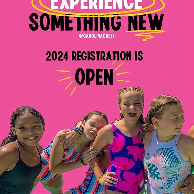 Looking for something to celebrate this Friday?

‼️Look no further.

✨SUMMER CAMP 2024 REGISTRATON IS OPEN!✨

carolinacreek.org/summercamp