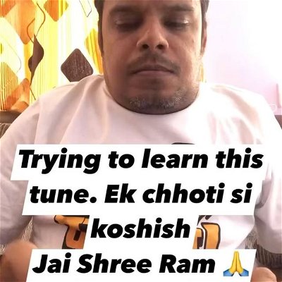Trying to learn this tune from Adipurush. Jai shree ram #adipurush #jaishreeram #siyaram #piano #learner
