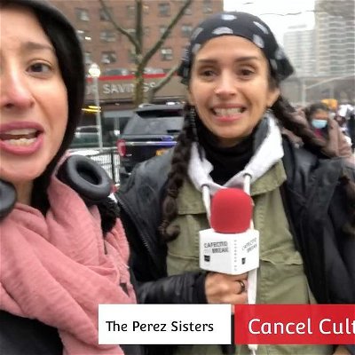 Cancel Culture & C O V I D
What is so threatening about the content that is being removed?—Alex ponders 
How can we grow and expand like this? 

Holding our Liberty torch! 🗽
Please join our newsletter at CafecitoBreak.substack.com
See link in profile. 

The Perez Sisters de 
Cafecito Break
🌹😇🇵🇷🇺🇸🗽🗽❤️🇨🇦🚒🤗
@cafecitobreak10.0 
Location NYC 2/3/22