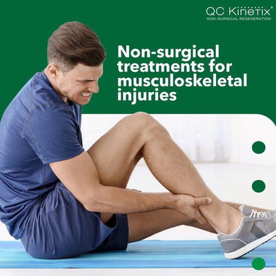 The cause of tendon, ligament, and muscle pain can be attributed to direct trauma. That can include everything from a steep fall to a car accident.

People can also involuntarily jerk or twist their joints in an unnatural direction that results in sprains or strains.

QC Kinetix uses regenerative medicine to treat pain and inflammatory symptoms without surgery. Our process, known as QC Injury, stimulates your body's natural mechanisms in order to be able to restore damaged tissue.

Learn more about how QC Kinetix can help treat tendon, ligament, and muscle pain on our website!

Link in bio 🏃