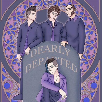 ***MARIANA’S TRENCH FAN ART***
.
.
.
I don’t normally draw art of real people, but here’s a drawing of my favorite band in celebration of October 3rd, the anniversary to their first album Fix Me. Dearly Departed is one of their singles that opens up with the line “It’s the 3rd of October”
.
.
.
#marianastrench #art #bandart #digitalart #fanart #purpleart #purpleaesthetic #funeral #dearlydeparted