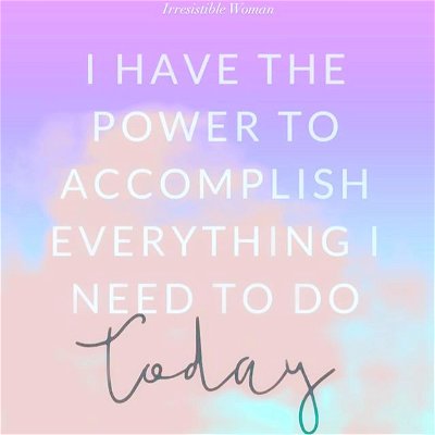 Read it again. Say it out loud. 
You got this. 💜
*
*
Follow 👉@powerfully_irresistible 

For inspiration, daily affirmations, health & fitness, good vibes, relationship advice and regain control of your life! 

⭐️You ARE an Irresistible Woman⭐️ Own IT

*
*
*
#inspiration #motivationmonday #awakening #innerpeace #growthmindset 
#womensupportingwomen #women #lawofattraction #irresistible #love #find #womanstyle #marriage #marriedlife #relationships #relationshipgoals #relationshipadvice #thinkpositive #strongwomen #bodypositivity #weightlossmotivation #her #womensfitness #wordsofwisdom #loa #thesecret #womenempowerment #women #loveyourself #womenshealth #lawofattraction #behappy