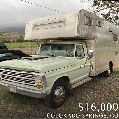 Now that Blackrock has bought every starterhome in the US and rent is impossible, $16k for a living space seems reasonable. 

1968 Ford mitchell
——

“motorhome with a 390 and C6 automatic transmission. This big boy will actually do 70 mph on the highway!”

SEE OUR STORY FOR LISTING LINK:

https://www.facebook.com/marketplace/item/794489704871887/

*Check out our “Links” highlights for past links to listings

Car info: #ford #mitchell #silver #truck  #west #1960s #cheapclassicsCO #miles???
——
Follow @cheap_classics for more #cheapclassics #cheap_cassics #classiccars #classiccarsforsale #coolcars 
——
#classiccar #collectorcars  #carporn #coolcars #carlifestyle #vintagecars #vintagecarsdaily #vintagecarshow #carshopping #buyacar #carbuying #forsale #keepitclassic #drivefasttakechances #caveatemptor #buyerbeware #nogaurantees