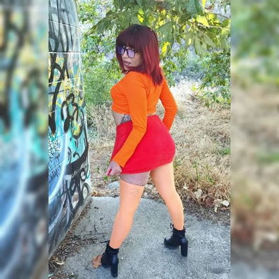 #Halloween 🎃☠️👻 #velmacosplay #velmadinkleycosplay #cosplay #altmodel #alternativemodel #redhead #onlyfansgirls