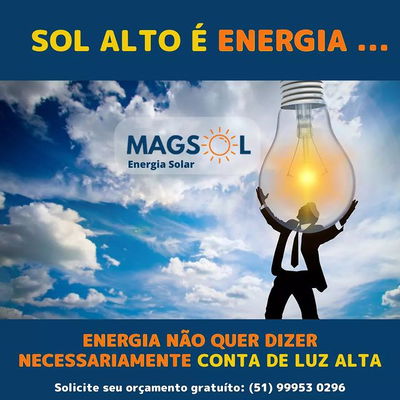 Tá cansado de gastar rios de dinheiro em conta de luz? 😫 E se eu te falar que você pode economizar reduzindo consideravelmente o valor da sua conta de luz e ainda ajudar a preservar o meio ambiente? 🌱☀️ 

Com a energia solar, é possível! É a forma de geração de energia mais barata e sustentável disponível, sem precisar se preocupar com combustíveis, funcionários ou grandes manutenções. 😎 

Os painéis fotovoltaicos convertem energia solar em energia elétrica, que pode ser imediatamente utilizada em sua casa ou empresa. A energia excedente gera créditos para você utilizar em até 5 anos e em mais de um endereço! 💡 

Além de economizar dinheiro, você ajuda a preservar o meio ambiente ao reduzir a necessidade de construção de hidroelétricas e termoelétricas. 

Então, por que não aproveitar essa oportunidade incrível? Solicite agora mesmo o seu orçamento gratuito e comece a economizar dinheiro e ajudar o planeta! 🌍💰☀️ 

#EnergiaSolar #EconomiaDeEnergia #Sustentabilidade #PreservaçãoDoMeioAmbiente #OrçamentoGratuito