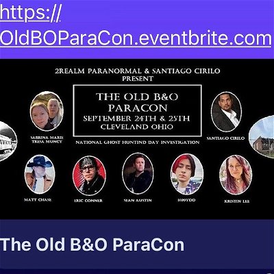 Tickets available https://OldBOParaCon.eventbrite.com link in bio