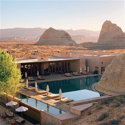 "If this is not on your bucket list, it is time to put it on. ✨"

Recommendation by 
 @lumadeline

On blaqbook your bucket list is your hit list .

📌Add the @amangiri  to your hit list on the blaqbook app. Link in Bio 

📍Big Water, Utah, USA