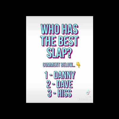 Who had the best slap?

https://www.tiktok.com/@fairdosofficial

Fair Do's x