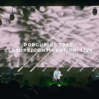 Closure/Continuation.Live is a concert film & live album that documents @porcupinetree ’s  performance at Amsterdam’s 17,000 capacity Ziggo Dome on 7th November 2022 🇳🇱

Performed as part of the setlist is every song from their 11th studio album Closure/Continuation, along with fan favourites including Trains, Blackest Eyes, Fear of a Blank Planet and Anesthetize. Set to release on 8th December 2023 on 2CD/2BD Deluxe Edition, BD/DVD & 4LP vinyl boxset. An exclusive t-shirt, vinyl slipmat and postcards are available separately or as part of bundles.

Available to pre-order now via the link in our bio