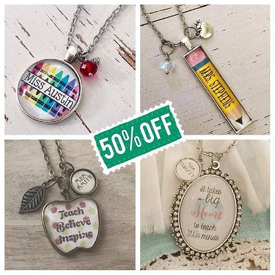 12 days of Christmas sale! Day 1…. Teacher Designs. ✏️ Use code 12days and shop the 12 days collection now on the site!

https://kolejax.com/?ref=149pYVgeyBZ

Please give my posts a 💜 to keep receiving them in your feed.

#kolejaxdesigns #kolejax #kolejaxjewelry #necklace #jewelry #jewelrylover #jewelrysale #gifts #jewelrygiftsforwomen #jewelrygiftsforher #jewelrylovers #kolejaxnecklace #sales #christmas #nana #nanalife #christmasgifts #christmasideas #dontwanttomissthis #12daysofchristmas