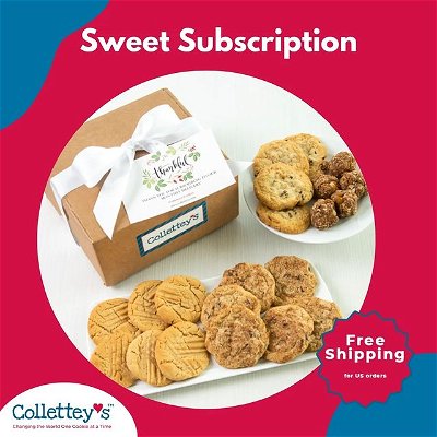 Treat yourself to the best cookies of all time with my Sweet Subscription! My cookies are made with all-natural ingredients and are soft on the inside and crunchy on the outside, just like Momma's homemade cookies.🥰 A percentage of each order contributes to education and leadership classes for people with a disability.

With an automatic monthly delivery, you can choose your favorite flavor and enjoy fresh treats right out of the oven, delivered straight to your doorstep. Sign up today through the link in the bio. 🍪

#ColletteysCookies #SweetSubscription #CookieLovers #entrepreneur #influencer #nonprofitfounder#disabilityrights #disabilityactivist #downsyndrome #downsyndromeawareness #womanowned #overcomeadversity #purposedriven #purposeforward #nonprofit  #freshlybaked #bostonbased #bostonbusiness #yummy #disabilityemployment