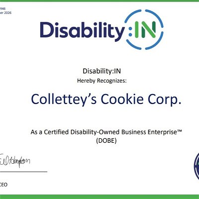 Long time coming...and I am finally certified! Hopeful this brings more opportunities to my company and creating more jobs ! #disabilityemployment #disabilityinclusion