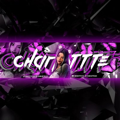 Huge thanks to @billyninja55 for making my revamp just check out this banner🙌🏼💜 
The best gfx artist, give him a follow…
 @billyninja55 @billzgfx_x 

follow @charlottte.ox for more than