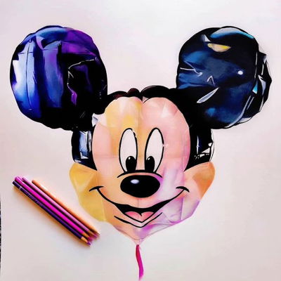 Congratulations to Disney on their 100th anniversary! 🎉 As a professional artist, I couldn't resist creating this Mickey Mouse balloon drawing to celebrate the magic of Disney that has captured hearts for a century. Here's to many more years of enchanting storytelling and cherished memories! #Disney100Years #ProfessionalArtist #MickeyMouseBalloon 🎈🐭 #DisneyMagic #DisneyFanArt #MickeyMouse #100YearsOfDisney #DisneyArt #DisneyCelebration #MickeyMouseArt #WaltDisney #DisneyAnniversary #DisneyInspired #DisneyCreativity #DisneyLove #DisneyFandom #DisneyForever #MagicKingdom #DisneyMagicMoments #ArtisticMouse #ProfessionalArtist #BalloonArt #DisneyFamily