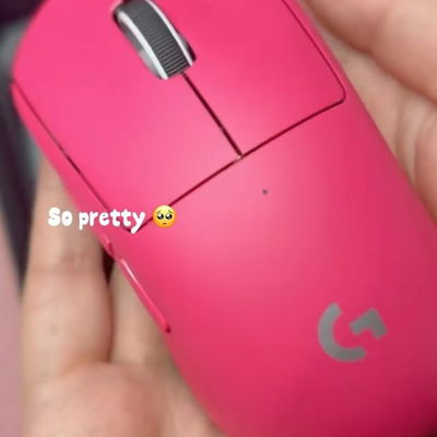 quick unboxing of my new mouse, the Logitech Pro X Superlight in Pink. thanks to my bf, @kyleracpan hehe 💕🌸 

so happy they came out with a pink mouse 😭 always wanted another pink mouse besides the razer hehe. So far you can really feel the difference and it really lives up to its name "superlight" 🤣

What do you guys think of it? 🌸
