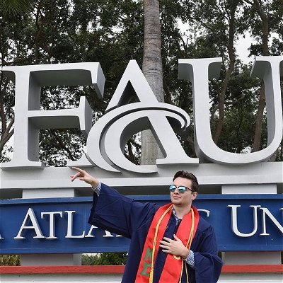 My four year journey at FAU has officially come to an end.  Huge shoutout to everybody I met during this time that helped to make this these past four years so memorable 👨‍🎓🥂 #educated