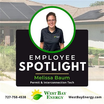 Our customers love working with our Permit & Interconnection Tech Melissa Baum!

Thank you Melissa for your hard work and being a part of the team!
.
.
.
.
#solar #solarcompany #solarpanel #installation #projects #production #guarantees #quality #service #product #solarpanelnstallation
#tampabaysolar #StPeteSolar #FloridaSolar #floridasolarexperts