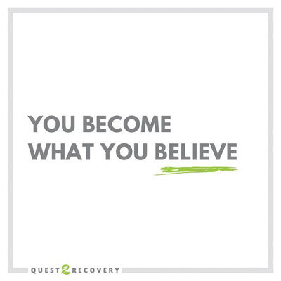 Beliefs determine your reality, so believe in yourself.