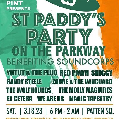 At Paddy’s on the Parkway! 
Wow, check out the lineup for Paddy on the Parkway this year. Honored to be among these killer bands, bringing a trio (@martelli.music @justin.hupp.58) to Honest Pint on Saturday Night at 9pm on the inside stage, looking forward to seeing y’all! 

Chattanooga’s official St Patrick’s Day Block party returns. Our 9th annual Party on the Parkway festival uses Patten Square to celebrate with an outdoor stage, live performances and food and beer vendors.
Featuring two stages with more than ten great musical acts including YGTUT & The Plug, The Molly Maguires, Shiggy, Et Cetera, Randy Steele, Zowie, Red Pawn, We Are Us, and The Wolfhounds. Games, spectacles, and more to be announced in coming days.
General Admission tickets are $15 pre-sale and $25 day of event at gate.
Service Dogs only allowed inside event.
Profits generated from gate sales are donated to @soundcorps, dedicated to building the local music economy and helping local music industry professionals build their careers right here in Chattanooga.
St. Paddy's Party on the Parkway is made possible through sponsorships by the Z.C. Patten Fund, The Honest Pint, Lyndhurst Foundation, Robert F. Stone Foundation, and the River City Company..
.
.
#chattanooga #tennessee #moccasinbender #songsfromthesuck #chattanoogatn #randysteele #CHAmusic #supportlocal #banjo #bluegrass #bluegrassbanjo #mandolin #flatpickguitayr #uprightbass #fiddle #scruggsstylebanyjo #guitar #martinguitar #songwriter #originalmusic #fy