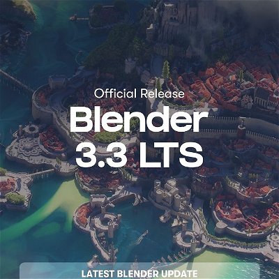𝗕𝗹𝗲𝗻𝗱𝗲𝗿 𝗨𝗽𝗱𝗮𝘁𝗲 — 3.3 LTS⁠
⁠
🔗 https://www.blender.org/download/releases/3-3/⁠
⁠
💙 Follow us for more art and updates!⁠
⁠
💬 Come chat with our community in the Discord — link in bio⁠
⁠
#3d #3dart #blender #B3D #blender3d #lowpoly #lowpoly3d #3dartist #cgart #digitalart #diorama #isometric #cyclesrender #3dinterior #c4d #3dmodel #conceptart #rendering #render3d #artstation #visualart #animation #photoshop #render #adobe #digitalartist #modernart #dailyart #sculpture #3dprinting
