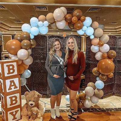 Thankful for everyone who came out to celebrate and shower baby boy Dane and I 💙🧸
